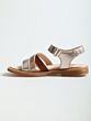 Beberlis 24458-07 sandaal platino