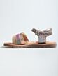 Shoesme CA24S034-C sandaal pink metallic