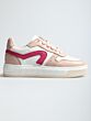 Hip H1618-242-82CO-MC lage schoen roze combi