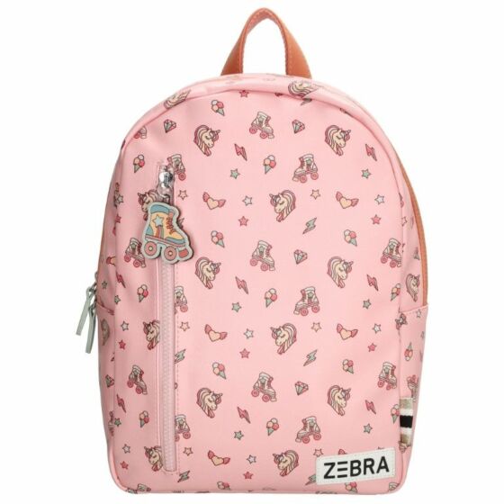 Zebra 21234-198 rugzak rolschaatsen roze-One Size