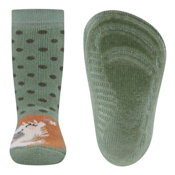 Ewers 221330-1847 antislip sok egel/groene dot