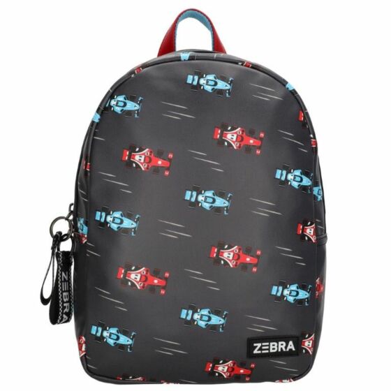 Zebra 22832-175 rugzak raceauto zwart-One Size
