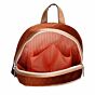 Zebra 18981-009 rugzak bloemen rosé goud-One Size