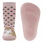 Ewers 221330-1230 antislipsok egel roze/grijze dot